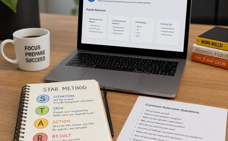 Interview preparation notes using STAR Method framework